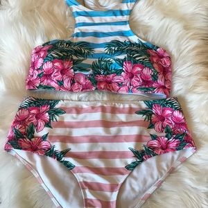 Cupshe High waisted bikini size medium